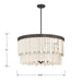 Minka-Lavery - 2079-860 - Nine Light Pendant - Briscade - Dark Bronze