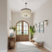 Minka-Lavery - 2079-860 - Nine Light Pendant - Briscade - Dark Bronze