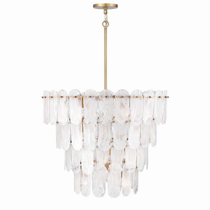 Minka-Lavery - 2250-732 - 15 Light Pendant - Oldmill - Legacy Brass