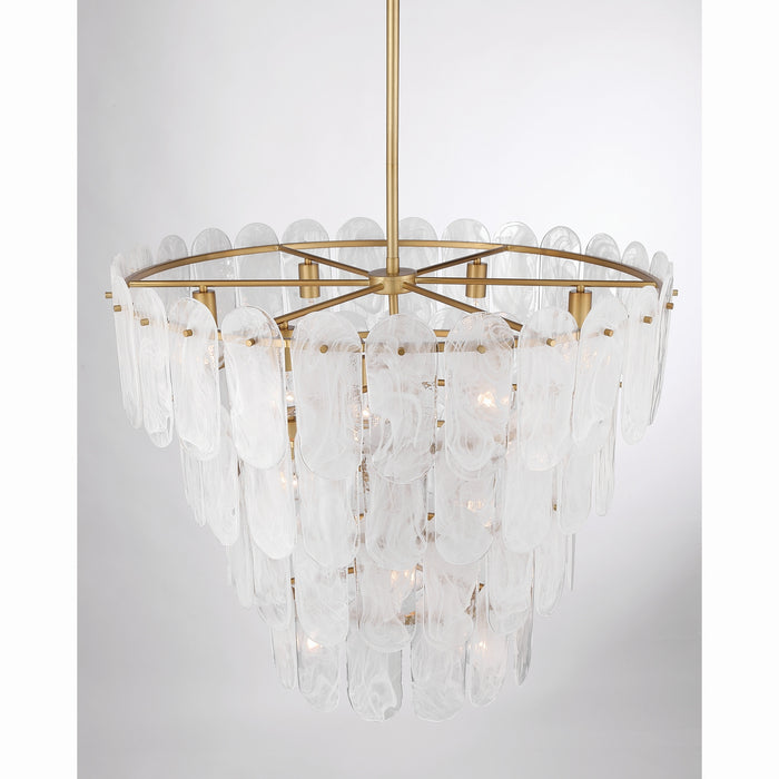Minka-Lavery - 2250-732 - 15 Light Pendant - Oldmill - Legacy Brass