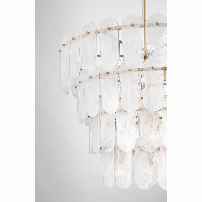 Minka-Lavery - 2250-732 - 15 Light Pendant - Oldmill - Legacy Brass