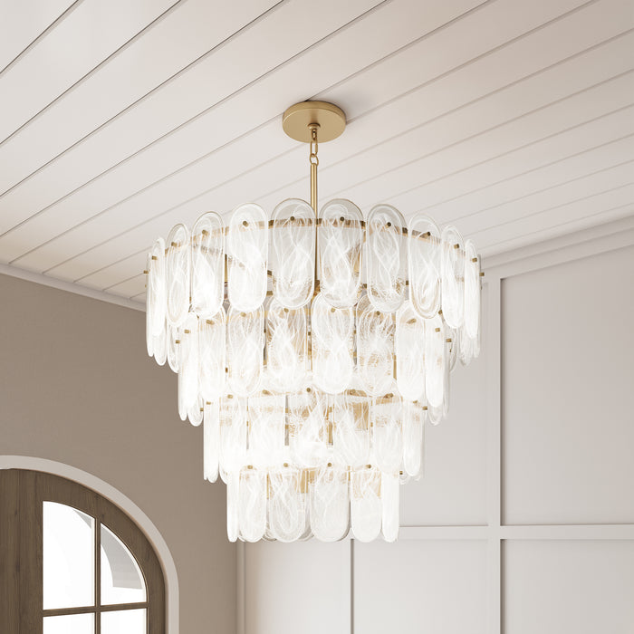 Minka-Lavery - 2250-732 - 15 Light Pendant - Oldmill - Legacy Brass