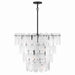 Minka-Lavery - 2250-899 - 15 Light Pendant - Oldmill - Dark Matte Black