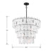 Minka-Lavery - 2250-899 - 15 Light Pendant - Oldmill - Dark Matte Black