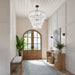 Minka-Lavery - 2250-899 - 15 Light Pendant - Oldmill - Dark Matte Black