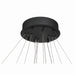 Minka-Lavery - 2410-899-L - LED Chandelier - Sevryn - Dark Matte Black