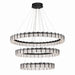 Minka-Lavery - 2410-899-L - LED Chandelier - Sevryn - Dark Matte Black