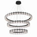 Minka-Lavery - 2410-899-L - LED Chandelier - Sevryn - Dark Matte Black