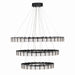 Minka-Lavery - 2410-899-L - LED Chandelier - Sevryn - Dark Matte Black