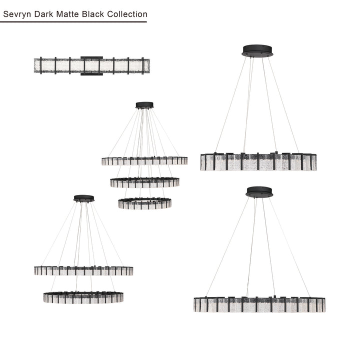 Minka-Lavery - 2413-899-L - LED Bath Bar - Sevryn - Dark Matte Black