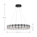 Minka-Lavery - 2415-899-L - LED Pendant - Sevryn - Dark Matte Black
