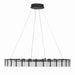 Minka-Lavery - 2416-899-L - LED Pendant - Sevryn - Dark Matte Black