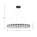 Minka-Lavery - 2416-899-L - LED Pendant - Sevryn - Dark Matte Black