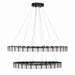 Minka-Lavery - 2419-899-L - LED Chandelier - Sevryn - Dark Matte Black