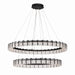 Minka-Lavery - 2419-899-L - LED Chandelier - Sevryn - Dark Matte Black