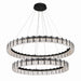 Minka-Lavery - 2419-899-L - LED Chandelier - Sevryn - Dark Matte Black