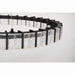 Minka-Lavery - 2419-899-L - LED Chandelier - Sevryn - Dark Matte Black