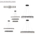 Minka-Lavery - 2419-899-L - LED Chandelier - Sevryn - Dark Matte Black