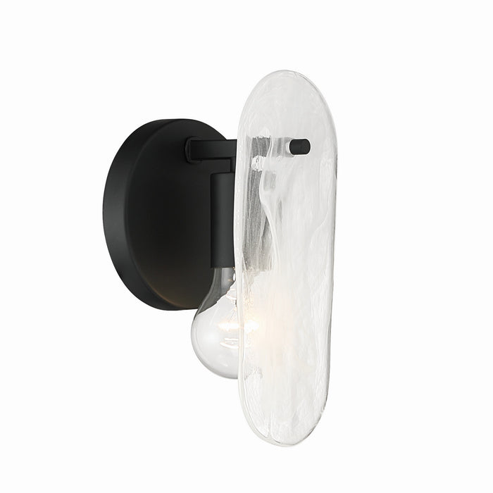 Minka-Lavery - 2591-899 - One Light Wall Sconce - Oldmill - Dark Matte Black