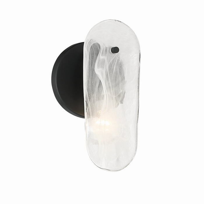 Minka-Lavery - 2591-899 - One Light Wall Sconce - Oldmill - Dark Matte Black