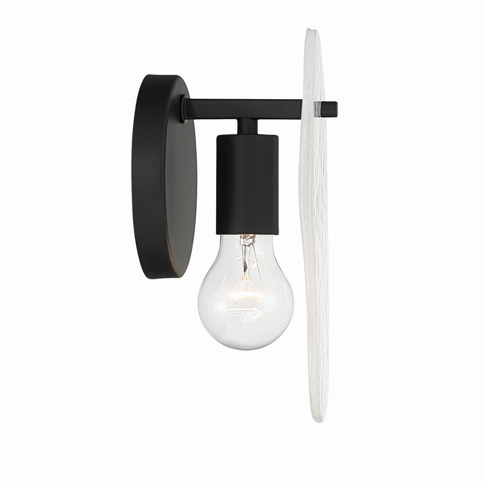 Minka-Lavery - 2591-899 - One Light Wall Sconce - Oldmill - Dark Matte Black