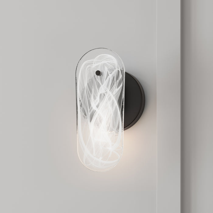 Minka-Lavery - 2591-899 - One Light Wall Sconce - Oldmill - Dark Matte Black