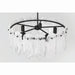 Minka-Lavery - 2595-899 - Five Light Pendant - Oldmill - Dark Matte Black