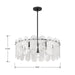 Minka-Lavery - 2595-899 - Five Light Pendant - Oldmill - Dark Matte Black