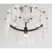 Minka-Lavery - 2596-899 - Three Light Semi-Flush Mount - Oldmill - Dark Matte Black