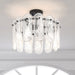 Minka-Lavery - 2596-899 - Three Light Semi-Flush Mount - Oldmill - Dark Matte Black