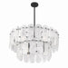 Minka-Lavery - 2599-899 - Nine Light Pendant - Oldmill - Dark Matte Black