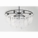 Minka-Lavery - 2599-899 - Nine Light Pendant - Oldmill - Dark Matte Black