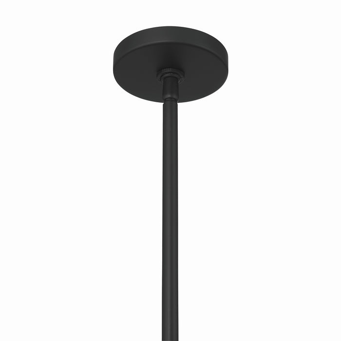 Minka-Lavery - 2599-899 - Nine Light Pendant - Oldmill - Dark Matte Black