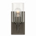 Minka-Lavery - 2641-749 - One Light Bath Sconce - Binsly - Rustic Gun Metal
