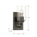 Minka-Lavery - 2641-749 - One Light Bath Sconce - Binsly - Rustic Gun Metal
