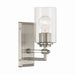 Minka-Lavery - 2641-84 - One Light Bath Sconce - Binsly - Brushed Nickel