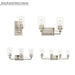 Minka-Lavery - 2641-84 - One Light Bath Sconce - Binsly - Brushed Nickel