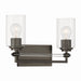 Minka-Lavery - 2642-749 - Two Light Vanity - Binsly - Rustic Gun Metal