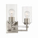Minka-Lavery - 2642-84 - Two Light Vanity - Binsly - Brushed Nickel