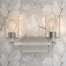 Minka-Lavery - 2642-84 - Two Light Vanity - Binsly - Brushed Nickel