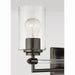 Minka-Lavery - 2643-749 - Three Light Vanity - Binsly - Rustic Gun Metal