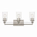 Minka-Lavery - 2643-84 - Three Light Vanity - Binsly - Brushed Nickel