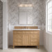 Minka-Lavery - 2643-84 - Three Light Vanity - Binsly - Brushed Nickel