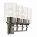 Minka-Lavery - 2644-749 - Four Light Vanity - Binsly - Rustic Gun Metal