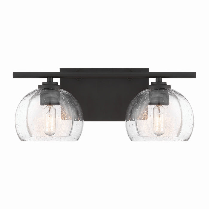 Minka-Lavery - 2722-860 - Two Light Vanity - Glint - Dark Bronze