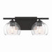 Minka-Lavery - 2722-860 - Two Light Vanity - Glint - Dark Bronze