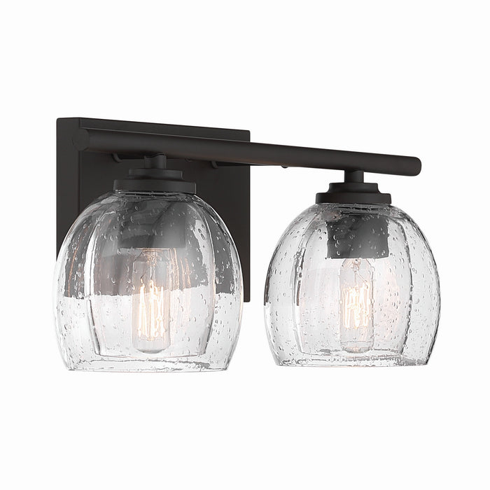 Minka-Lavery - 2722-860 - Two Light Vanity - Glint - Dark Bronze