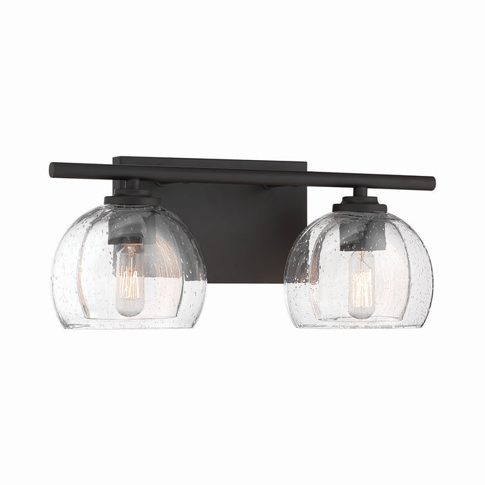 Minka-Lavery - 2722-860 - Two Light Vanity - Glint - Dark Bronze