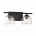 Minka-Lavery - 2722-860 - Two Light Vanity - Glint - Dark Bronze
