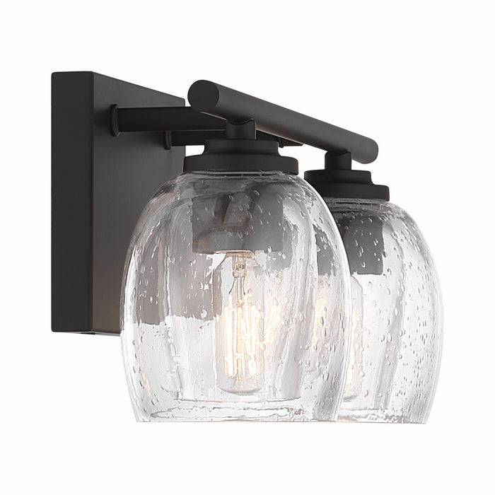 Minka-Lavery - 2722-860 - Two Light Vanity - Glint - Dark Bronze